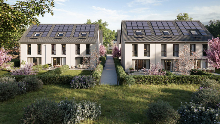 Stäudach - 12 new build terraced houses