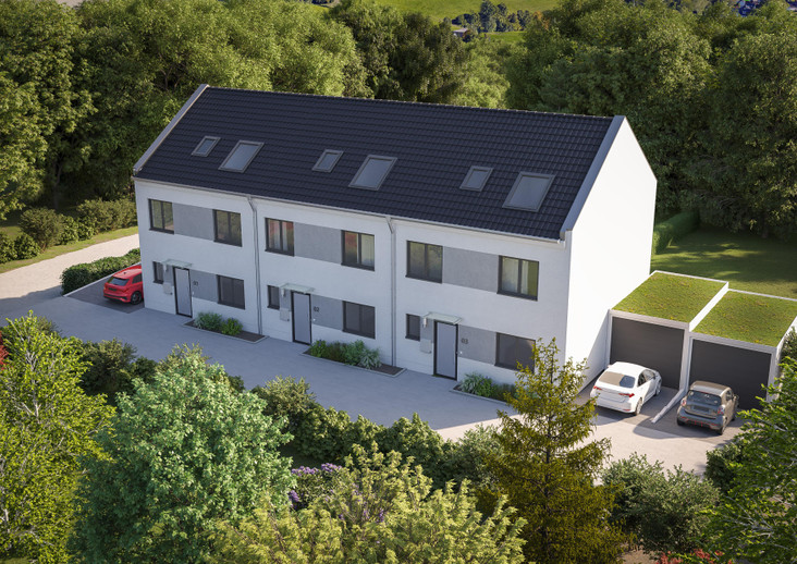 Mählersbeck 243-243b - Neubau von 3 Reihenhäusern - Ruhrgebiet