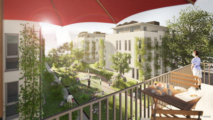 green living – Dresdner Heidebogen - 42 new build condominiums - Dresden