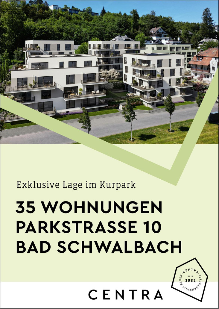 Eigentumswohnungen im Kurpark - Neubau von 35 Eigentumswohnungen
