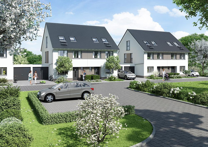 Pastor-Dörr-Ring - 6 new build semi-detached houses - Dusseldorf