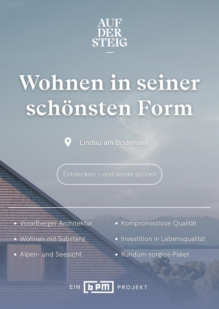 Auf der Steig - Neubau von 53 Eigentumswohnungen und 4 Gewerbeeinheiten - Überlingen