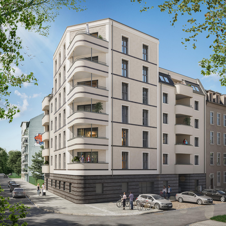 Hedwigstraße 1a - 16 new build condominiums - Dresden