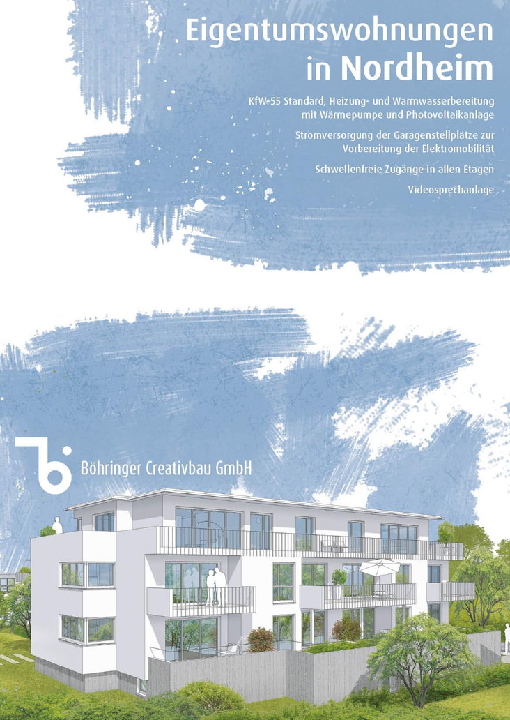 Auerberg - Neubau von 38 Eigentumswohnungen - Steinheim an der Murr