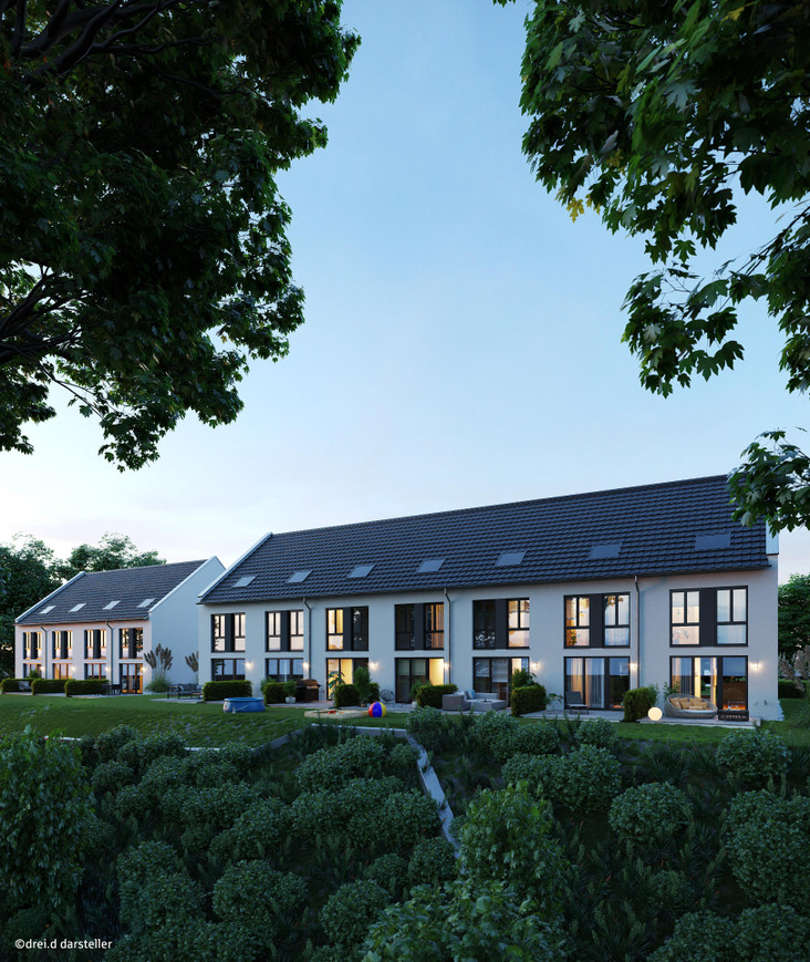 Pattscheider Elf - Neubau von 11 Reihenhäusern - Köln