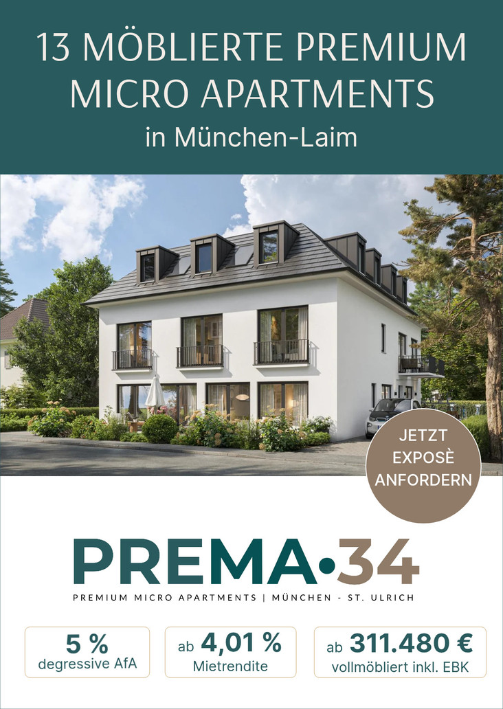 Prema34 - Neubau von 13 Eigentumswohnungen - Olching