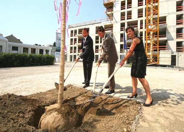 Pflanzung einer neuen Linde für den Luitpoldpark Pflanzung einer neuen Linde für den Luitpoldpark