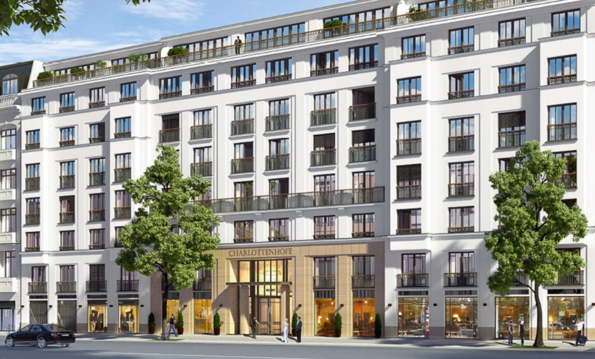 Neubau-Projekt "Charlottenhöfe" in Berlin-Charlottenburg