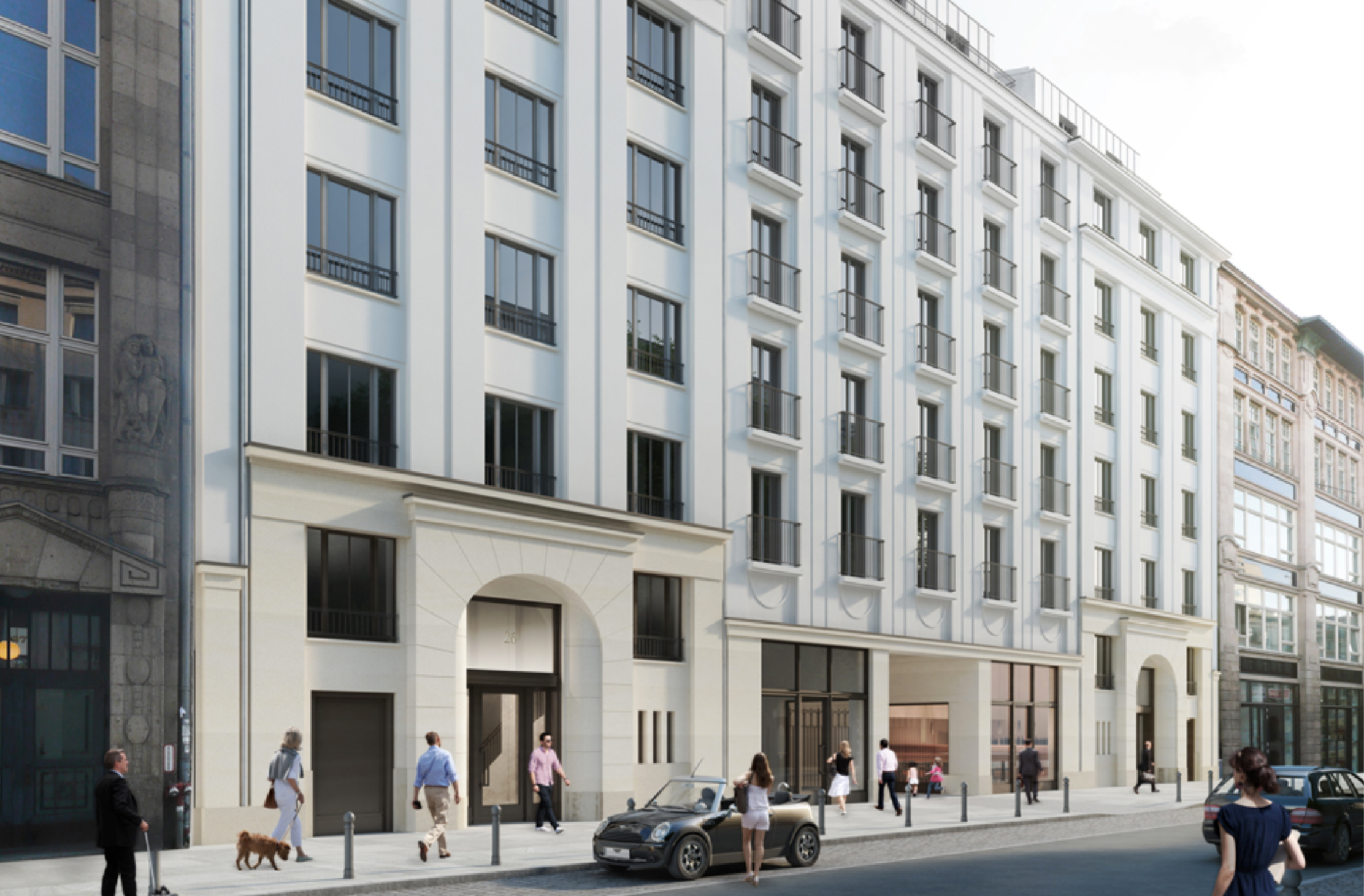 Neubauprojekt: „Wohnen an der Wallstraße“ in Berlin-Mitte