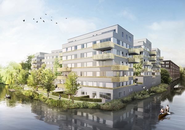 Neubau in Hamburg-Hamm: Hansaterrassen