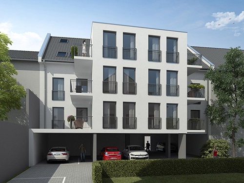 Neubauwohnungen und Doppelhaushälften in Frankfurt Oberrad: De-Neufville-Straße 25