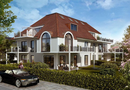 Neubau-Immobilien sind in München heißbegehrt - auch im höherpreisigen Segment. Foto: Neubau Baldusweg 4
