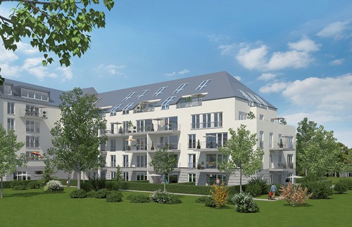 Neubauprojekt in München: Stadtdomicil Knorrstraße