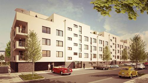 Neubau auf dem Riedberg: GROOVIN HIGH. Foto: BIEN RIES