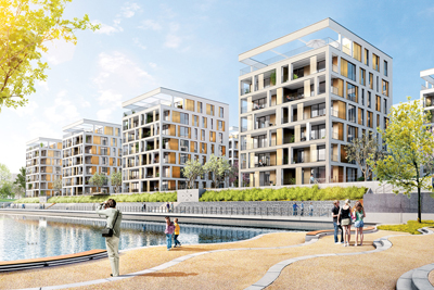 Neubauprojekt am Offenbacher Hafen: Hafengold