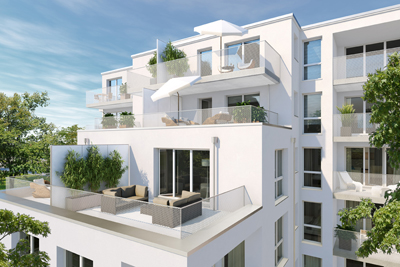Neubau in Berg am Laim: Josephsburg Terrassen
