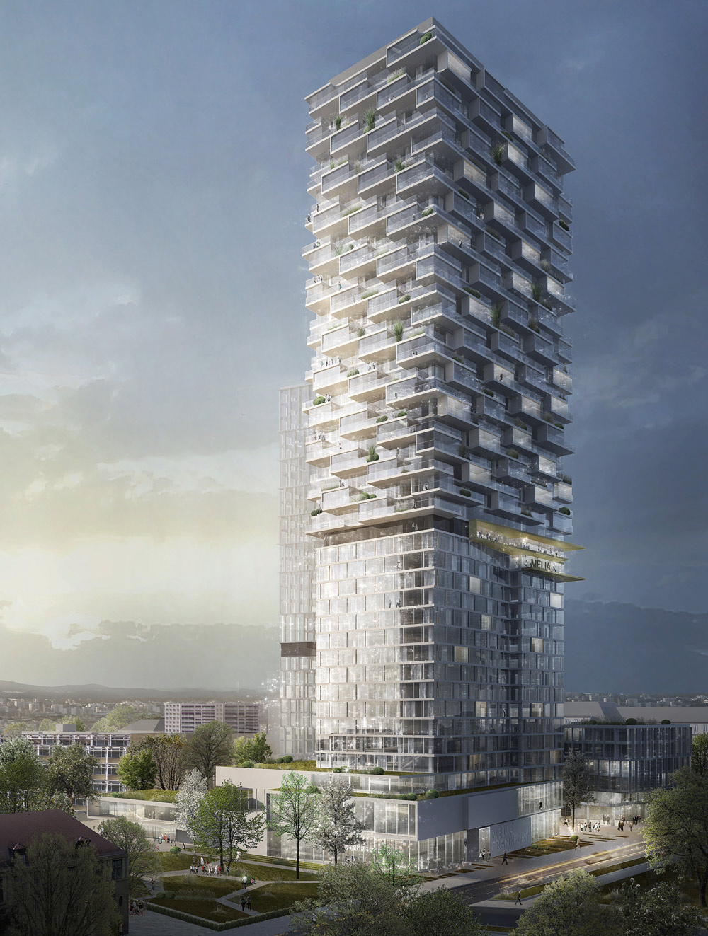 Wolkenkratzer: Kulturcampus bekommt Hybridturm