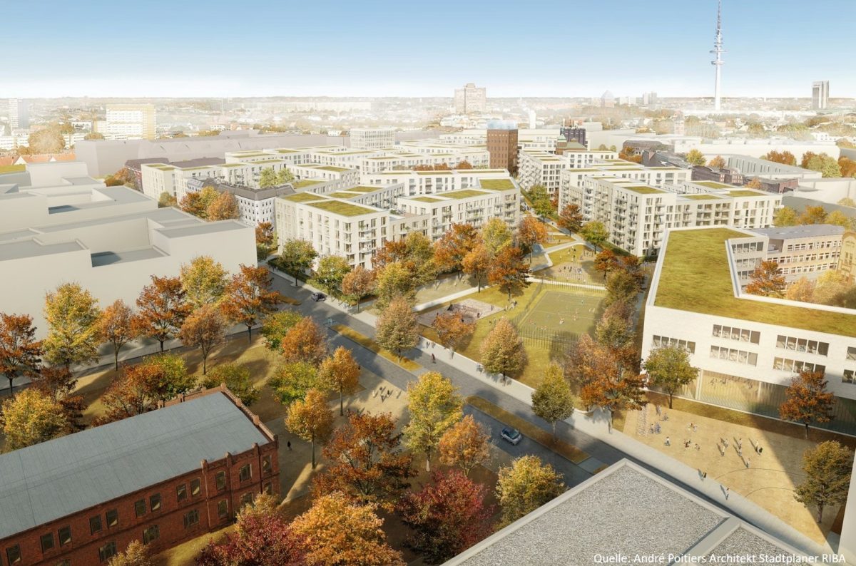 Neubauviertel Holsten-Quartiere: Hamburger gewinnt Architekturwettbewerb