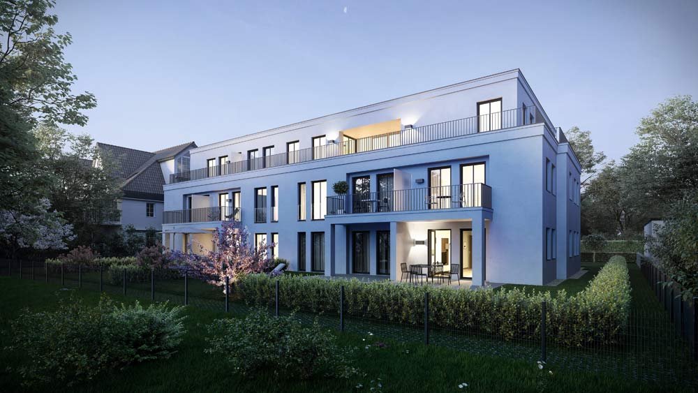 Weiteres Bauprojekt in München: Zehn Eigentumswohnungen entstehen im Neubau-Vorhaben Meisterstück Alt-Solln, die Aigner Immobilien offeriert.