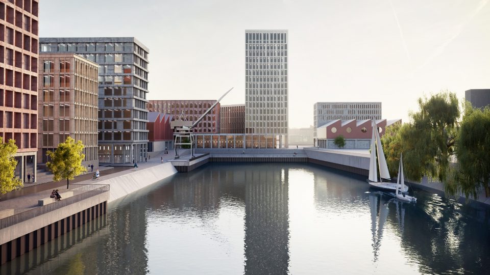 Medienhafen Düsseldorf: der Wettbewerbs-Sieger für die „Halbinsel Kesselstraße“