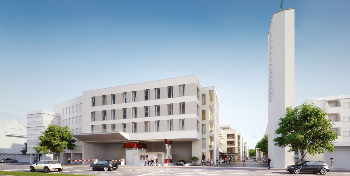 „Clarenbachplatz 1“: erster Bauträger Deutschlands überbaut Bahngleise mit neuen Wohnungen