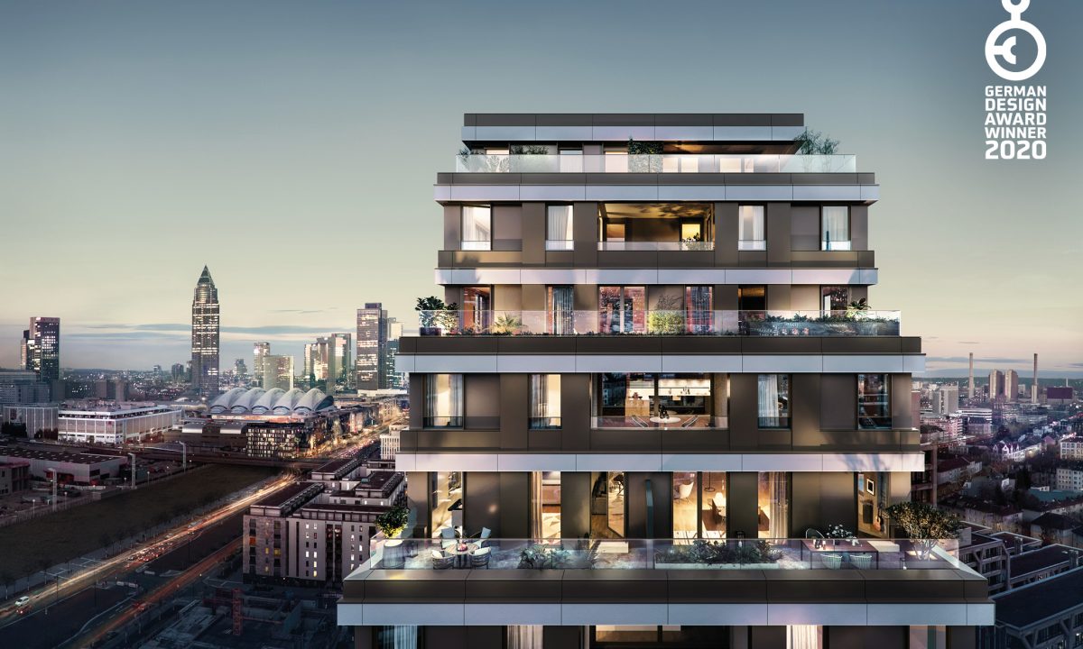 Frankfurter Neubauprojekt SOLID Home erhält German Design Award 2020