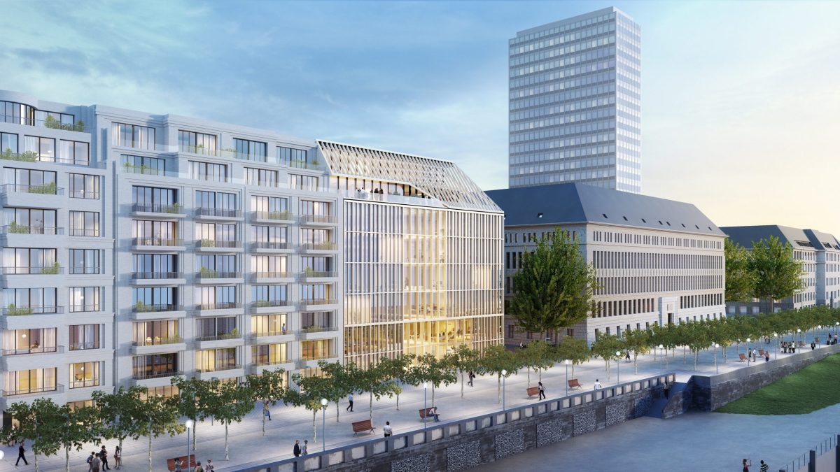 Baustart Sommer 2020: Eigentumswohnungen am Rheinufer