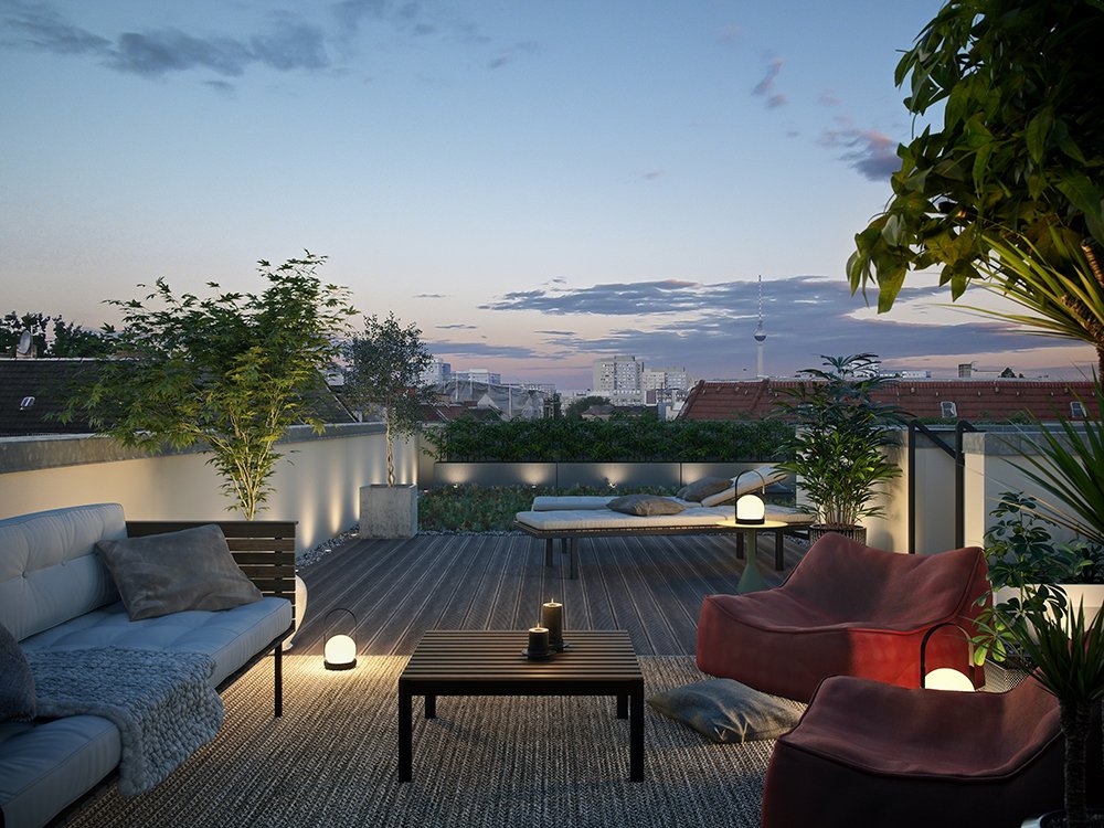 Dem Himmel Berlins so nah: Wohnen im Penthouse oder Dachgeschoss