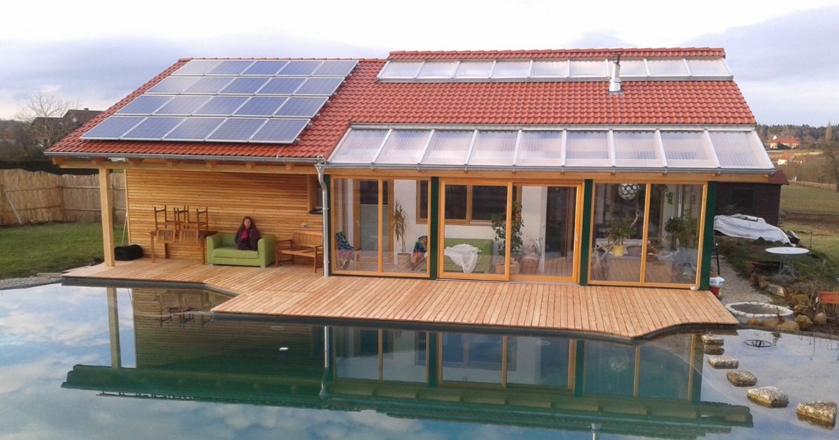 Gesund wohnen im Bio-Solar-Haus