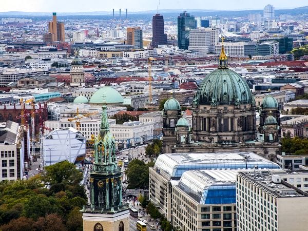 Berlins Skyline - Vogelperspektive