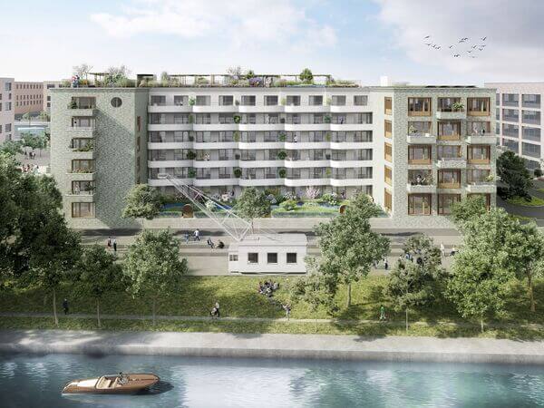 Neubau Havn am Rhein im Zollhafen Mainz