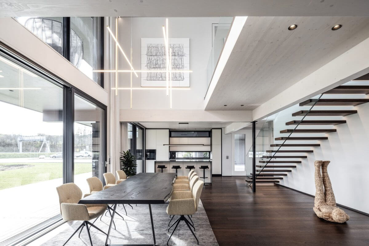 GRIFFNER Floating House Design by Studio F. A. Porsche