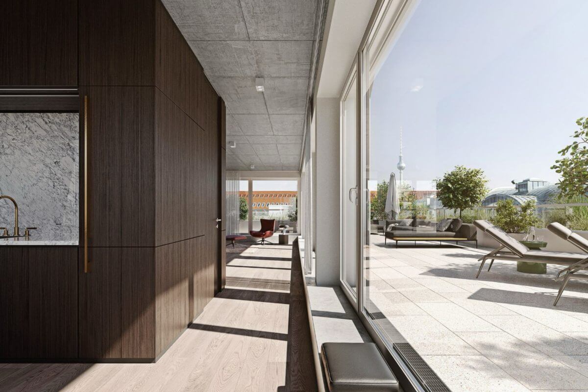 Dachterrasse