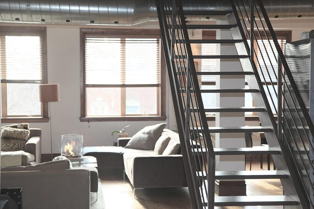 Lichtdurchflutete Maisonettewohnung.