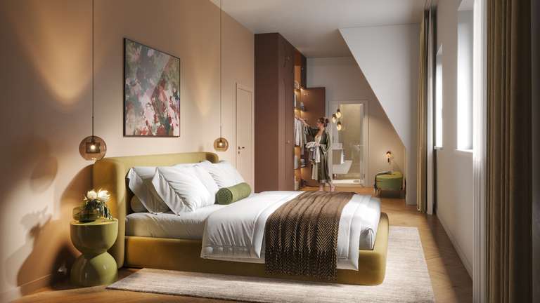 Schlafzimmer&Bad101