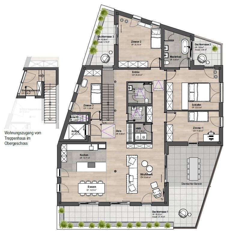 Penthouse Haus 1