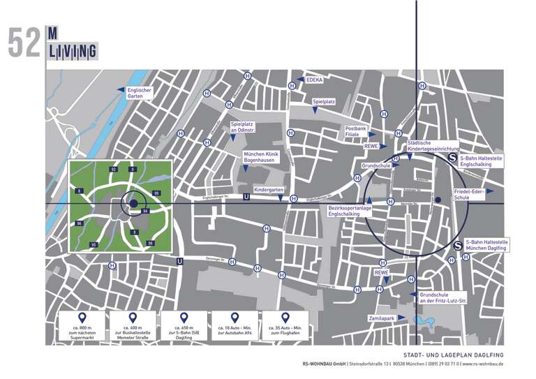 Lageplan M52