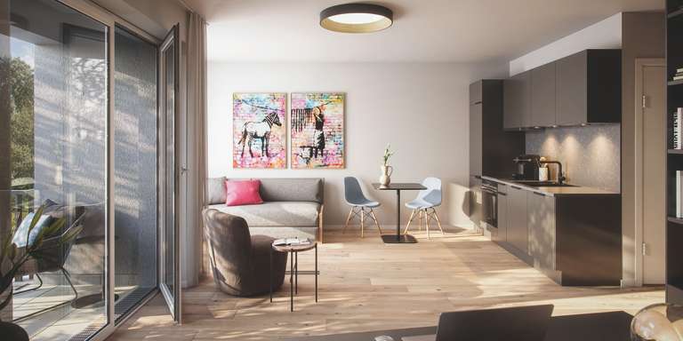 1- Zimmer-Wohnung