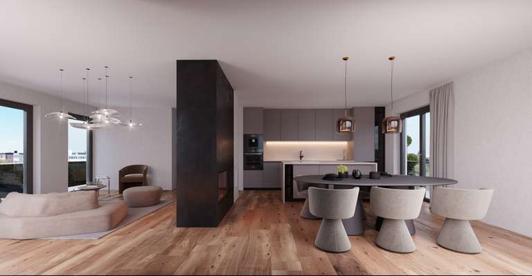Penthouse Interior Küche 2