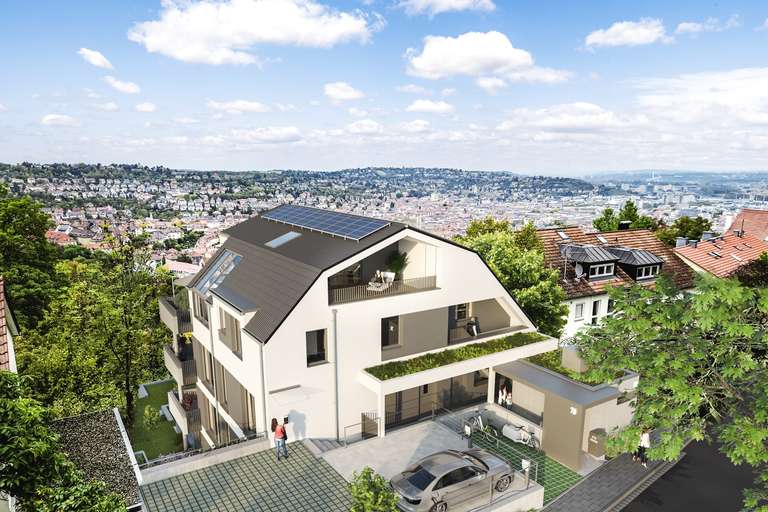 Blick über Stuttgart