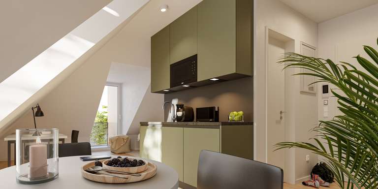 Roof Nest - Apartments im DG
