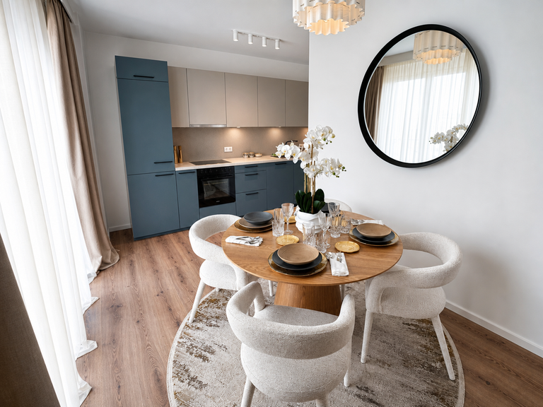 Musterwohnung Esszimmer