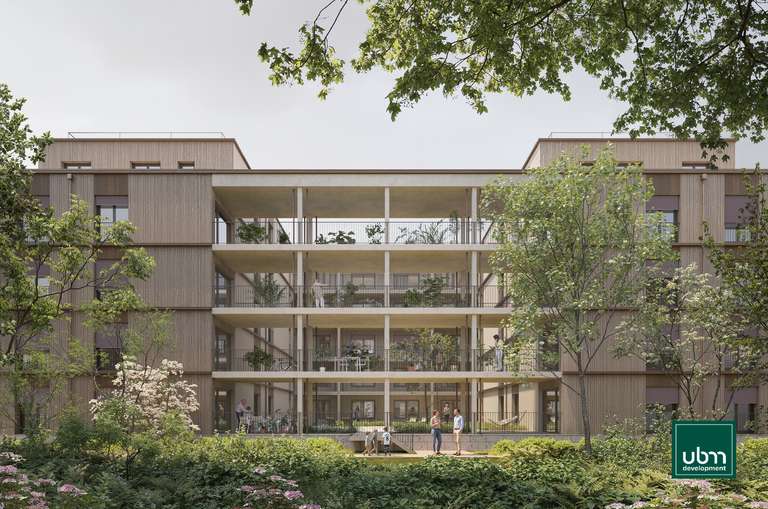 Blick auf das Gebäude