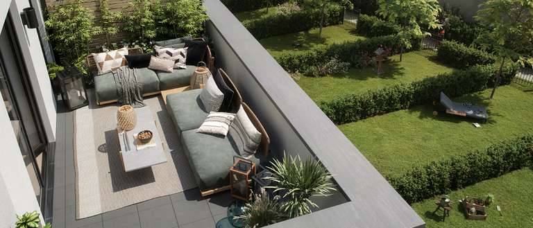 Dachterrasse (Visualisierung)