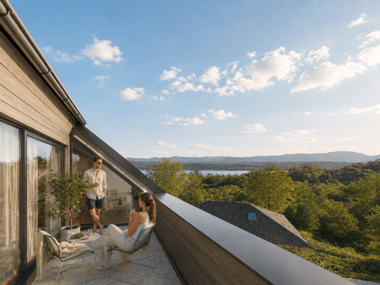 Terrassenblick
