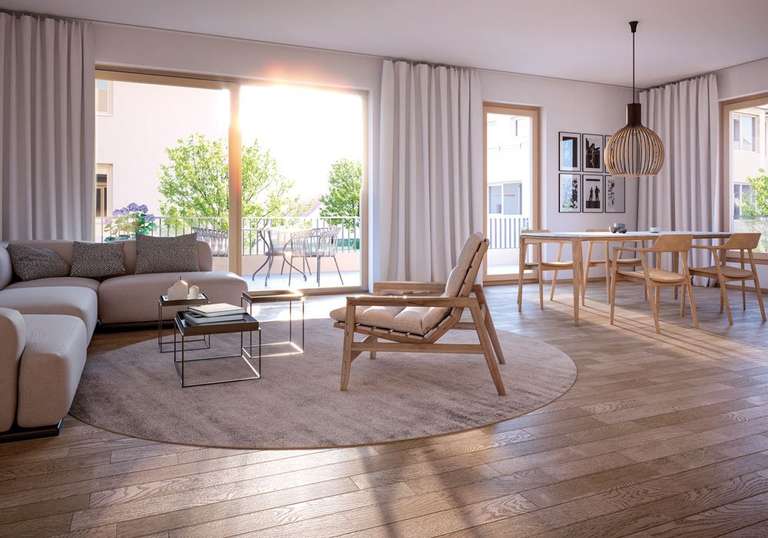 Visualisierung Wohnzimmer im O