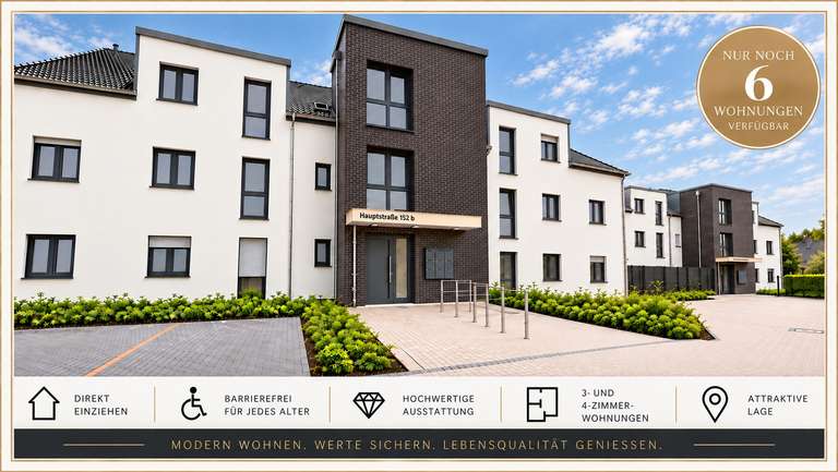 Hausansicht als Imagewerbung 