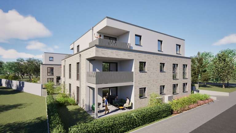 Straßenansicht Mehrfamilienha