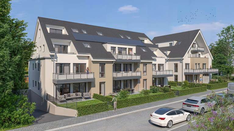 gartenansicht. haus 2a