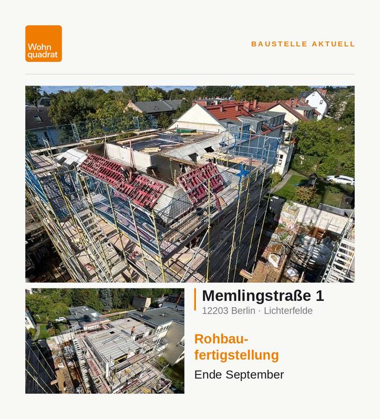 Baustelle aktuell